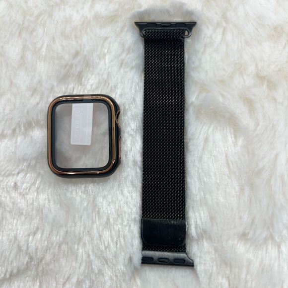 Set Apple Watch metallic Band + screen protector